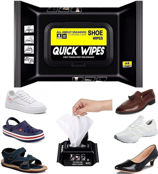 ShoeGlow™ - Instant Shine Shoe Wipes (3 Packs - 80*3 Wipes)