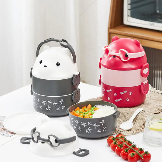Panda Tiffin Box for Kids